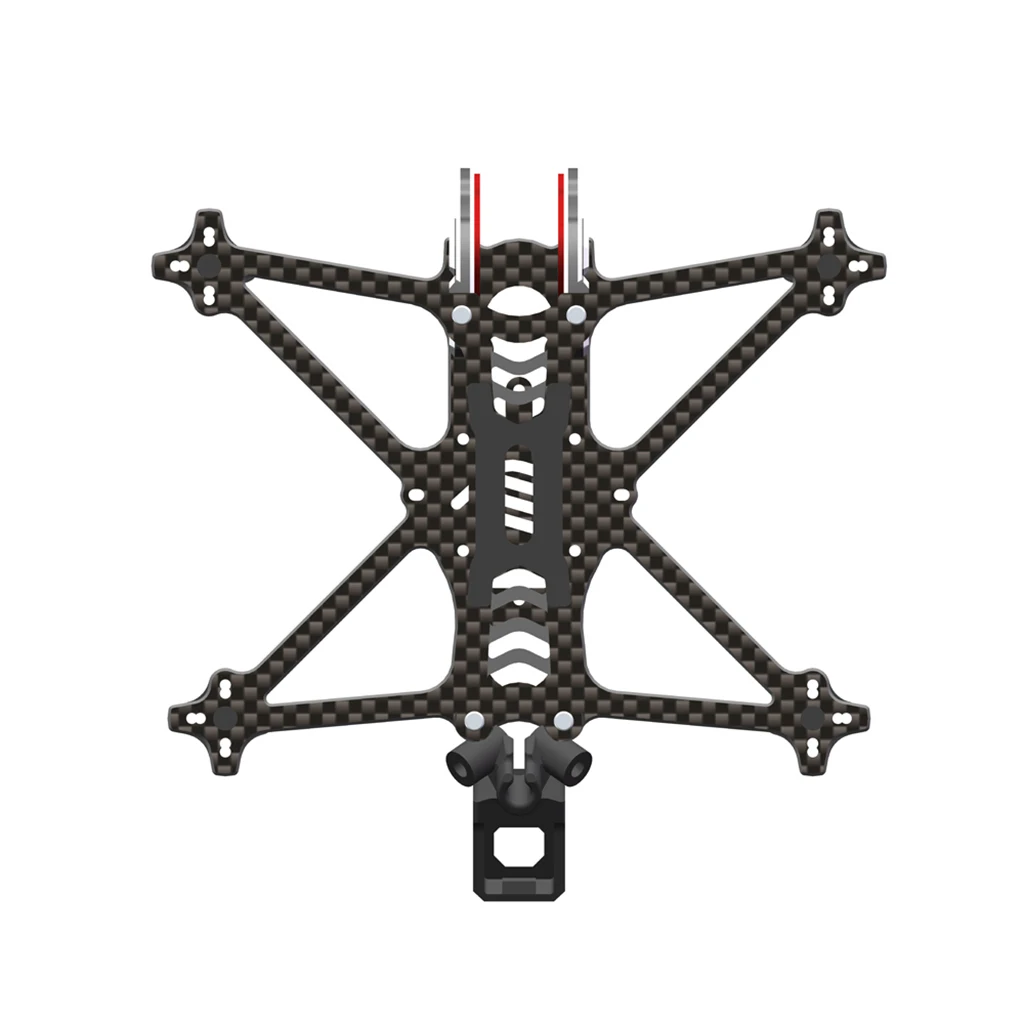 Profil du châssis drone FPV Fi-3 O4 135mm, mettant en évidence la structure légère et rigide compatible DJI O4.