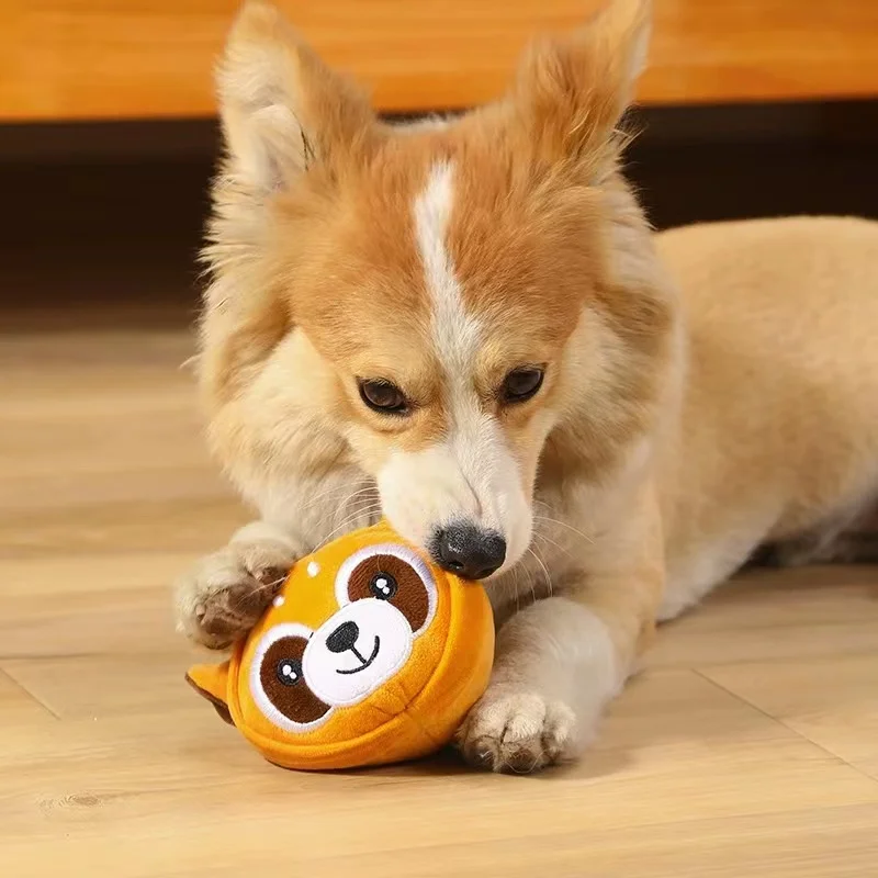 

Interactive Dog Toys Bouncing Giggle Shaking Ball Dog Plush Toy Electronic Vibrating Automatic Moving Sounds Monster Puppy Toys