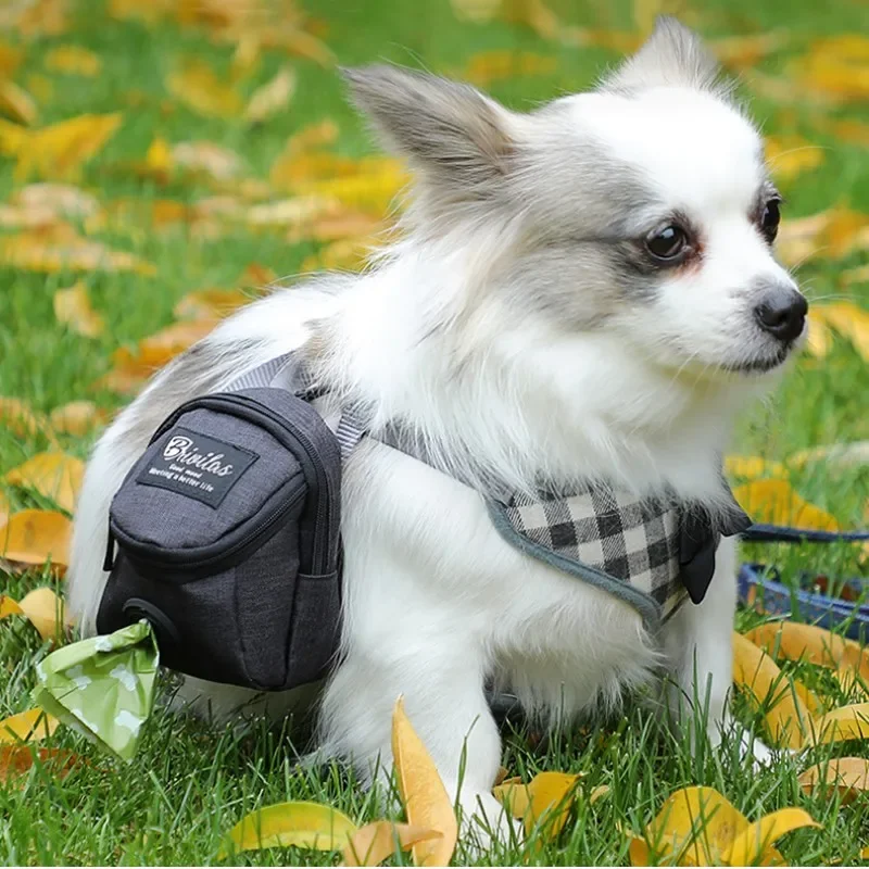 Portable Dog Training Treat Bag Outdoor Pet Dog Treat Pouch Puppy Snack Reward Waist Bag Poop Carriers Bags