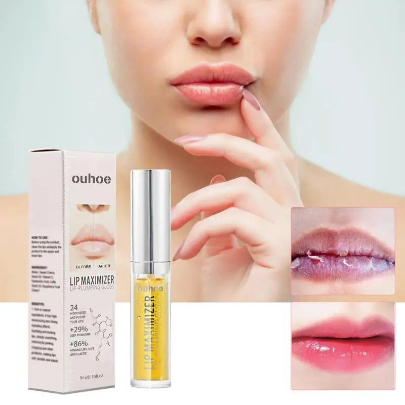 Lip Oil Nourishes Hydrates Removes Dead Skin Prevents Dryness Cracks Moisturize Girls Volumizing Lip Care Oil