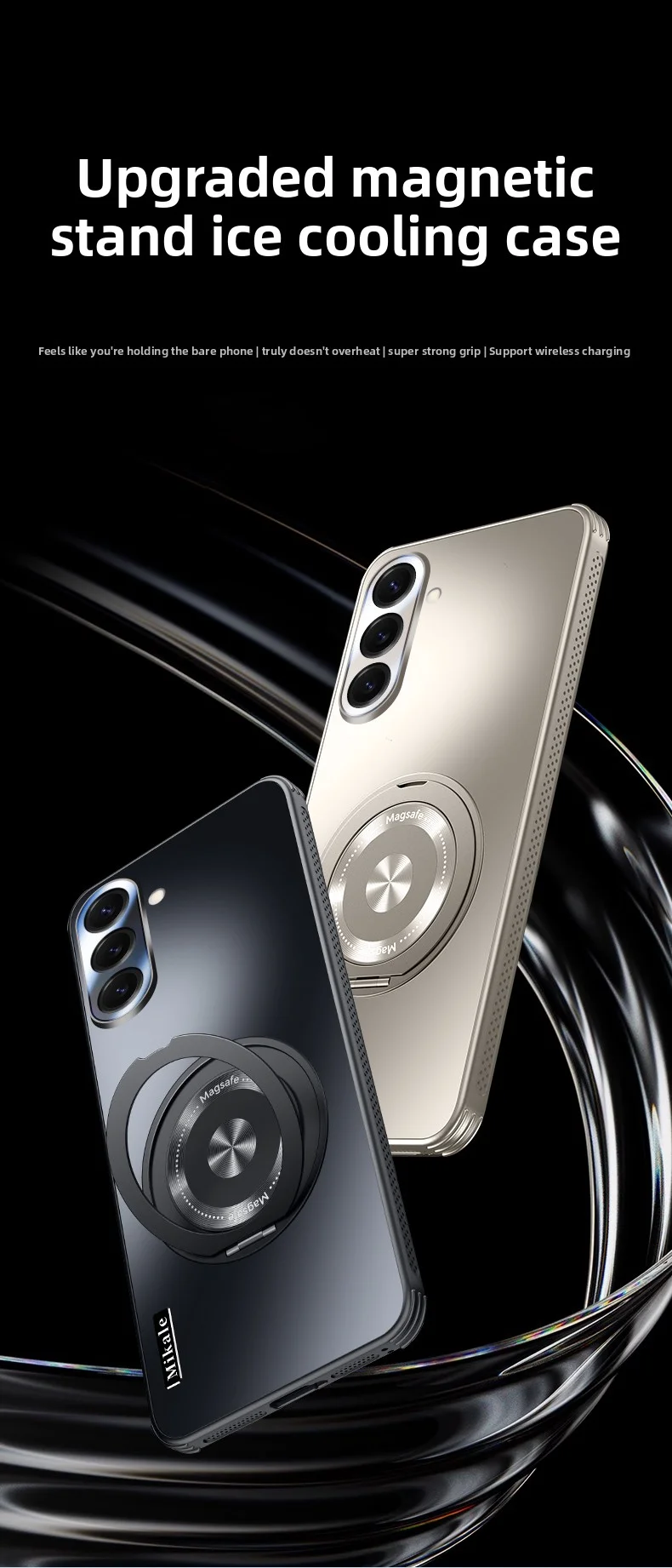Für Samsung Galaxy S26 Ultra Hülle Hart Matt Ring Magnetisch Kabelloses Laden Schutzhülle Rückseite Für Samsung S26 S25 Plus Schale – Detail 7