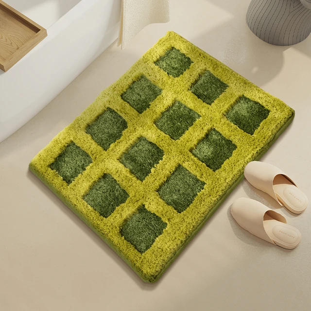 Long Tufting Moss Rug Fluffy Bedside Living Room Carpet Function Bedroom  Floor Green Mat Anti Slip Foot Pad Aesthetic Home Decor - AliExpress