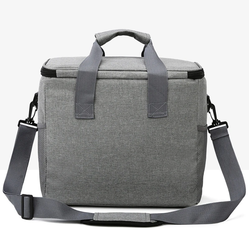 19/33L Portable Lunch Cooler Bag Large Capacity Thermal Travel Picnic Box Thickened Aluminum Film Waterproof Tote Bags