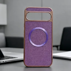 Luxury Colorful Glitter Electroplating Shiny Magnetic Wireless Charging Armor Case - Google Pixel 8 Pro (6)