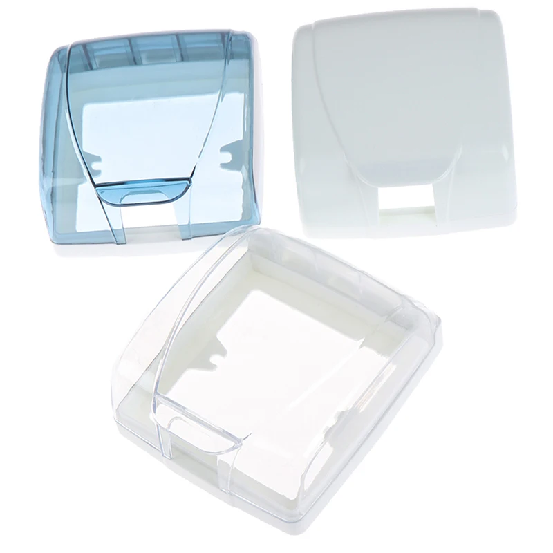 118mm*100mm*45mm Plastic Wall Switch Waterproof Cover Box 86 Type Wall Light Panel Socket Flip Cap socket protection cover
