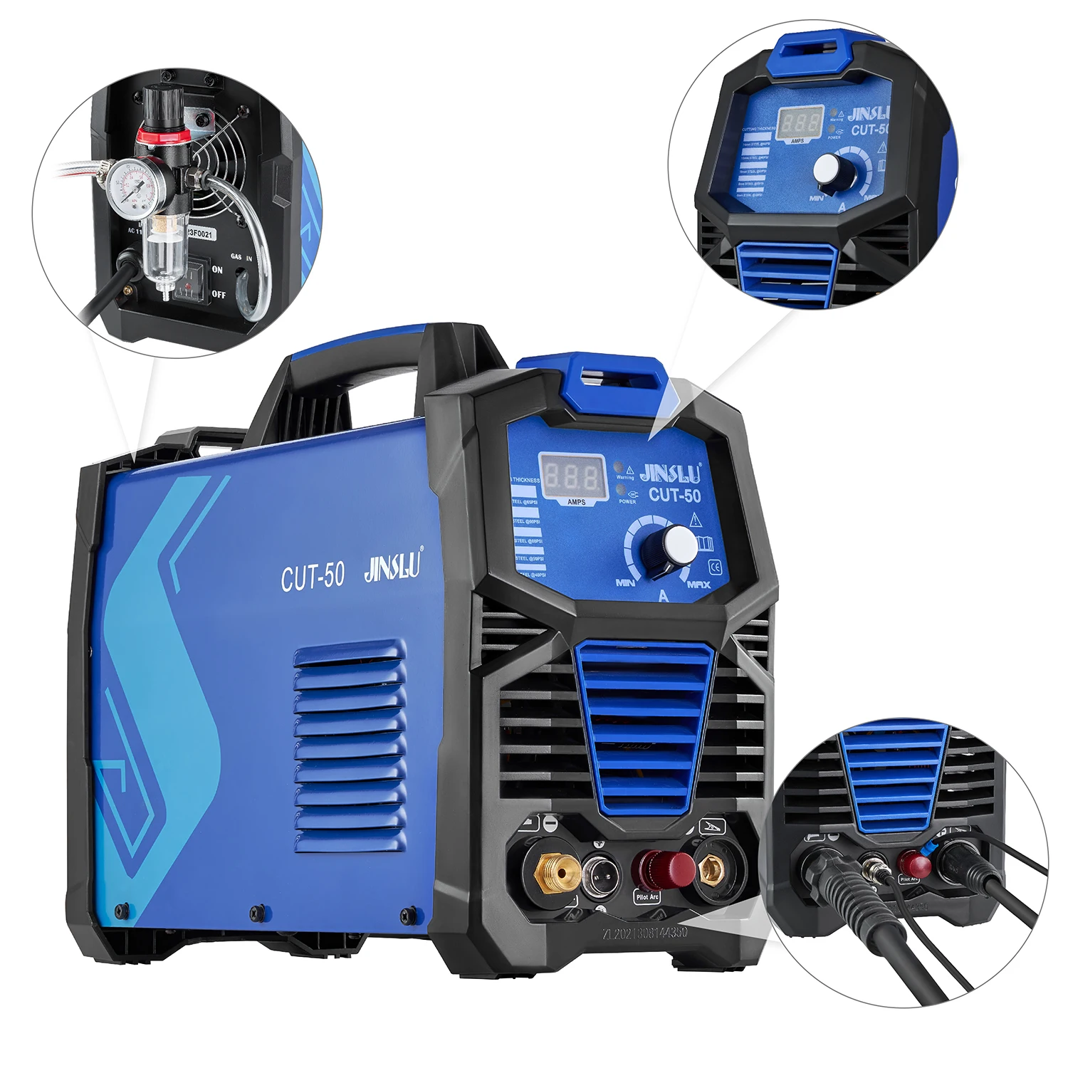 JINSLU CUT50L Non Touch Pilot Arc Air Plasma Cutter for Metal IGBT High Frequency Inverter Plasma Cutting Machine Industry Tools