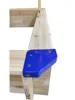 Kids Wooden Sandbox with Adjustable Canopy, Covered Sandpit Children Wooden Toy Set Outdoor Backyard 6