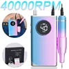 40000RPM Nail Drill Machine High Torque Nail Sander Rechargeable Nail Equipment Professional Nail Art Salon Manicure Machine 1