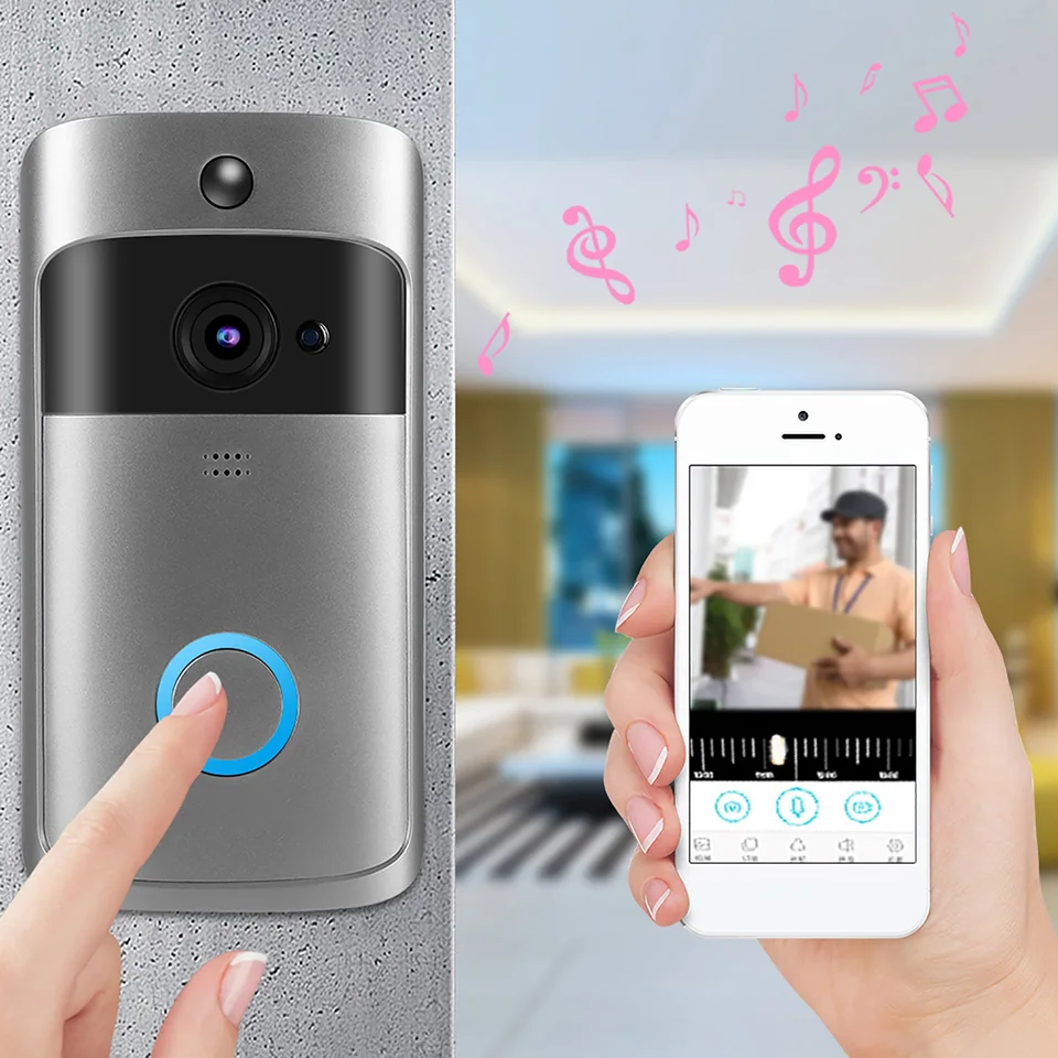 스마트 혁명을 가정에: 무선 초인종으로 보안과 편의성 향상