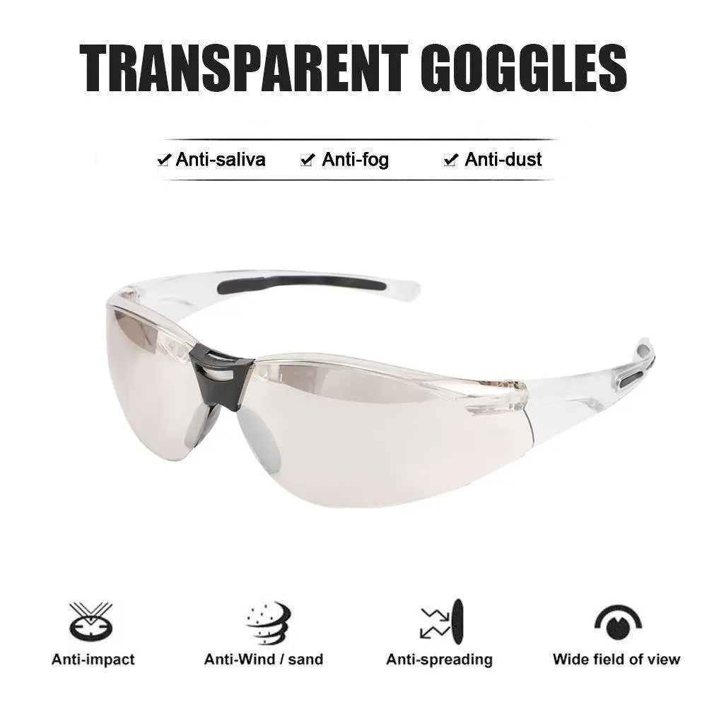 

Anti-impact Anti-Splash Outdoor Work Riding Spectacles Eye Protective Protection Glasses Safety Goggles Eyewear