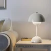 USB Rechargeable Mushroom Table Lamp Three Speed Adjustment Indoor Lighting Fixture Flower Bud Desk Lamps Hoom Decor Night Light 3