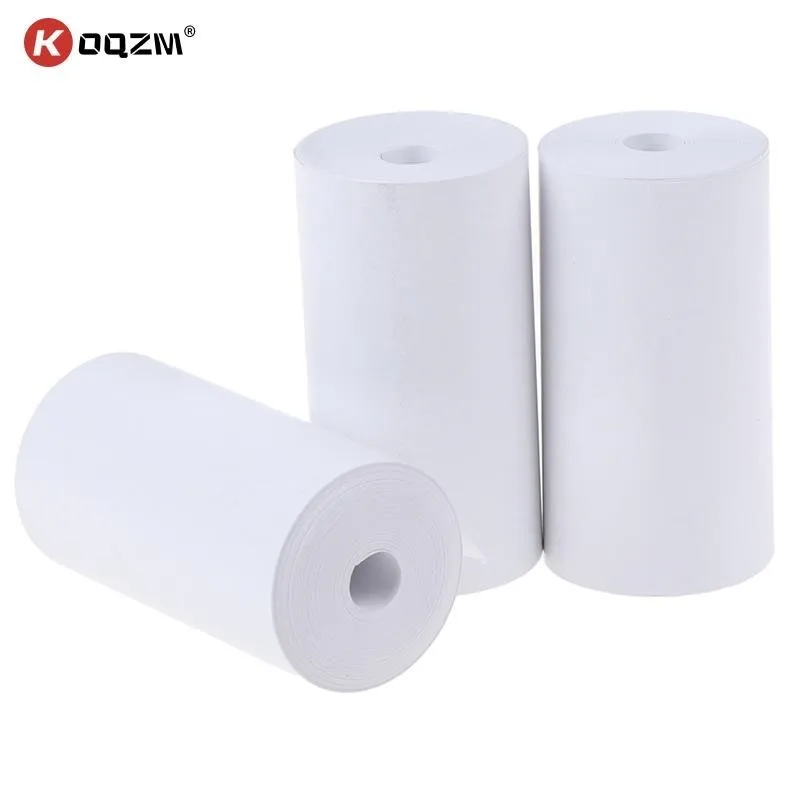 Thermal Paper Roll 1 Roll 57*30mm Thermal Paper Color White for Children Camera Instant Printer Kids Camera Printing Paper Replacement Accessories