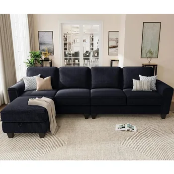 L-Shaped Storage Sectional Sofa 1