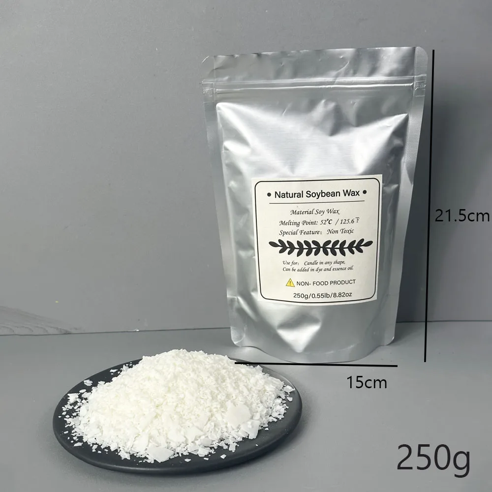 Natural Soy Wax Flakes for DIY Scented Candle Making - 100% Pure and Additive-Free