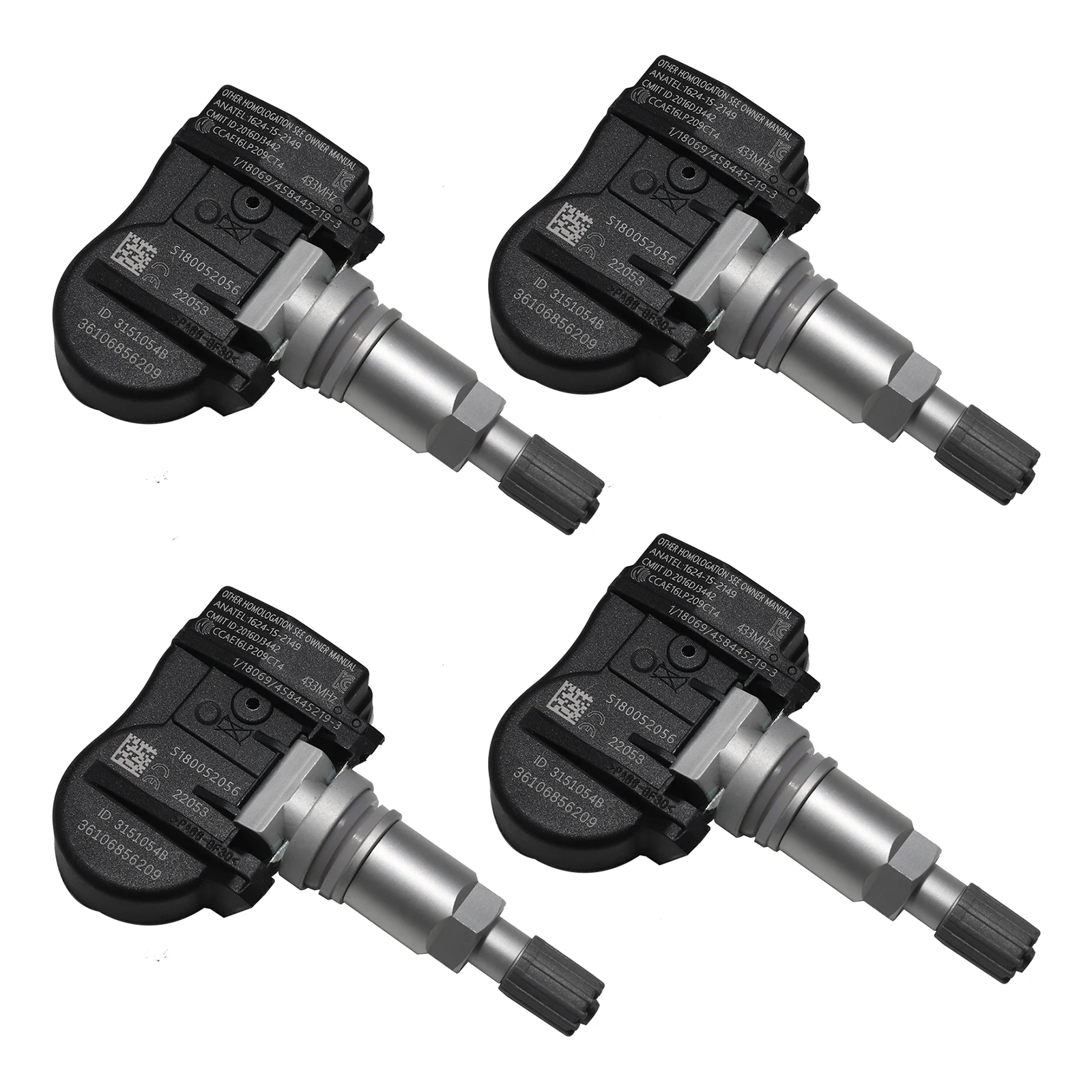 TPMS Sensors 433MHz 36106881890 For BMW 1-4' F20 F21 F22 F23 F30 F31 F34 F45 F46 F80 F87 X1 Tire Pressure Monitoring 36106856209