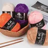 1Pc 100g Metallic Hand knitting Yarn Crocheting silk acrylic Yarn to knit sweater blanket hat line Crocheting bag slipper Thread 1