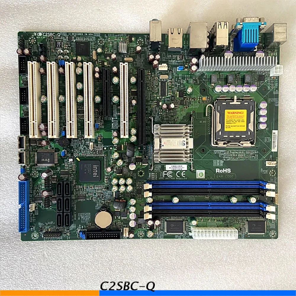 Original Server Motherboard For Supermicro C2SBC-Q LGA775 5*PCI Good Quality 3 Original Server Motherboard For Supermicro C2SBC-Q LGA775 5*PCI Good Quality