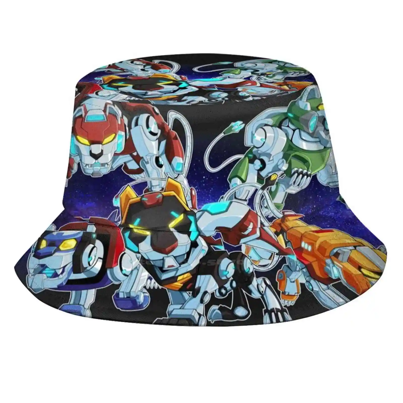 Leoni Di Voltron Cappelli Da Pescatore Unisex Berretto Voltron Leone Nero Leone Rosso Leone Blu Leone Giallo Leone Verde Lancia Shiro Hunk Pidge