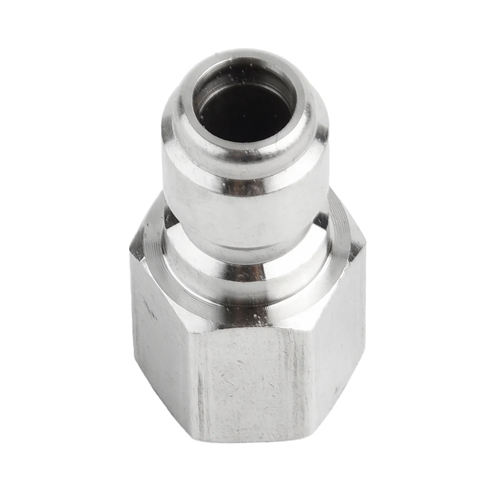 

Pressure Washer Quick Connect Adapter Connectors 14.8mm To 3/8 Coupling Nozzle Connector For Garden Irrigation Washing
