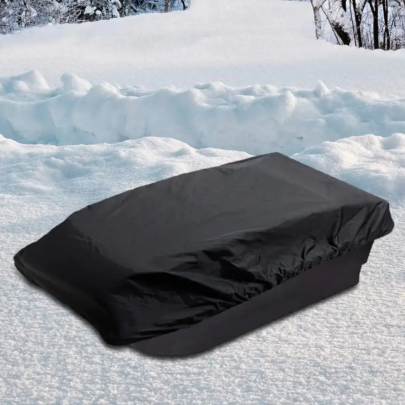 Sled Travel Cover Winter Sled Shelter Travel Cover For Ice Fishing Hunting Gear Protection With Elastic