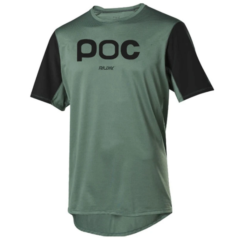thumbnail image 1 of Camiseta de ciclismo de montaña para hombre RAUDAX POC, camiseta de manga corta de secado rápido para motocicleta, camiseta de resistencia para bicicleta de montaña y todoterreno, 1 of 4