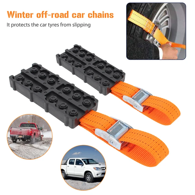 Winter Auto Reifen Kette Multifunktionale Sand Reifen Tracks Kette  Universal Auto Räder Sicherheit Ketten Dicken Auto Zubehör MGO3 - AliExpress