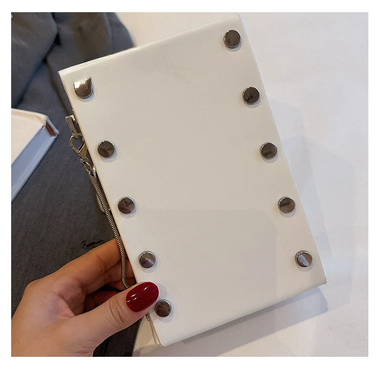 Damen Umhängetasche Mini Handytasche Rote Kettentasche Elegant_voghion.com