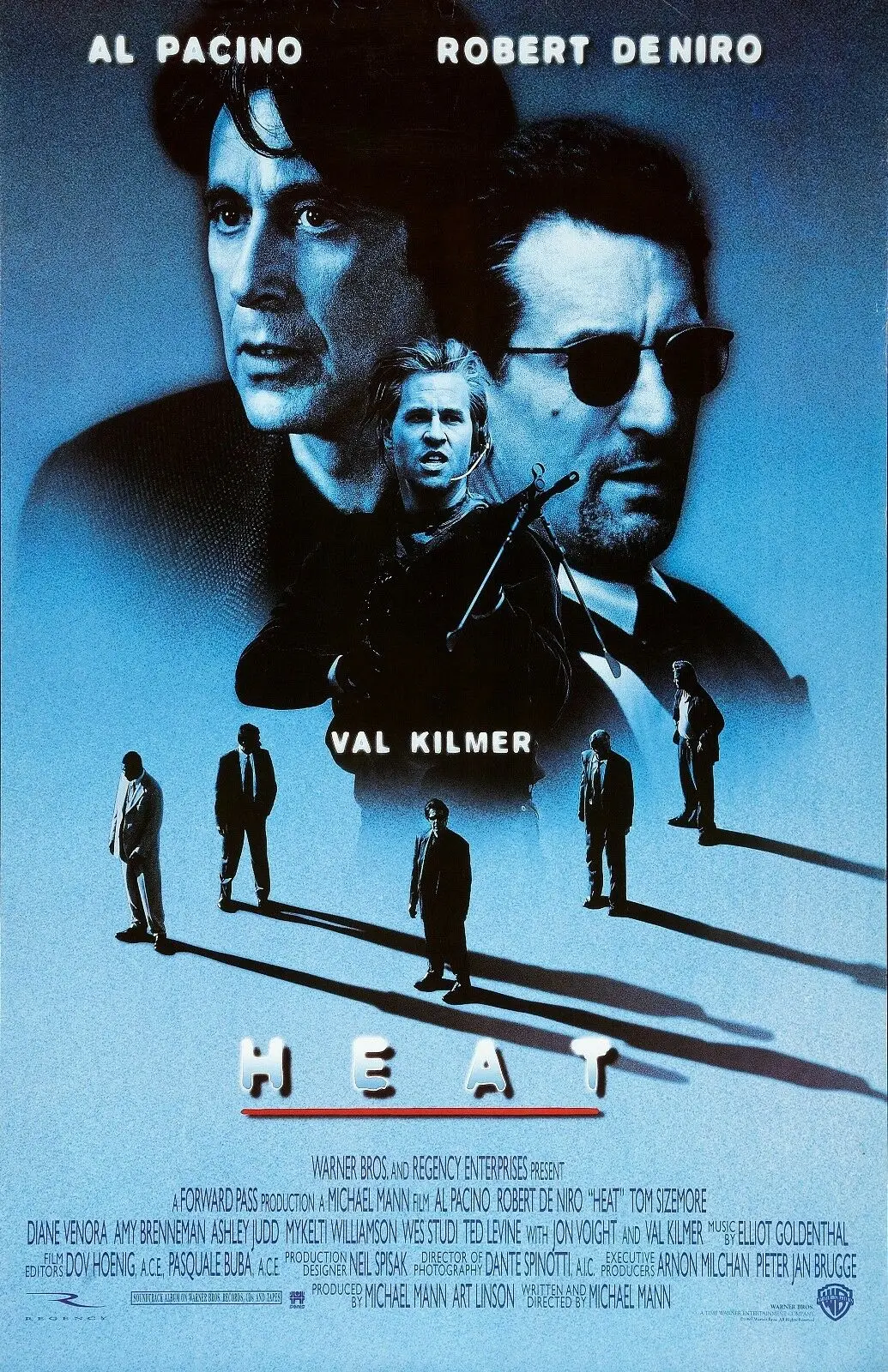 

Heat Movie Art Film Print Silk Poster Home Wall Decor