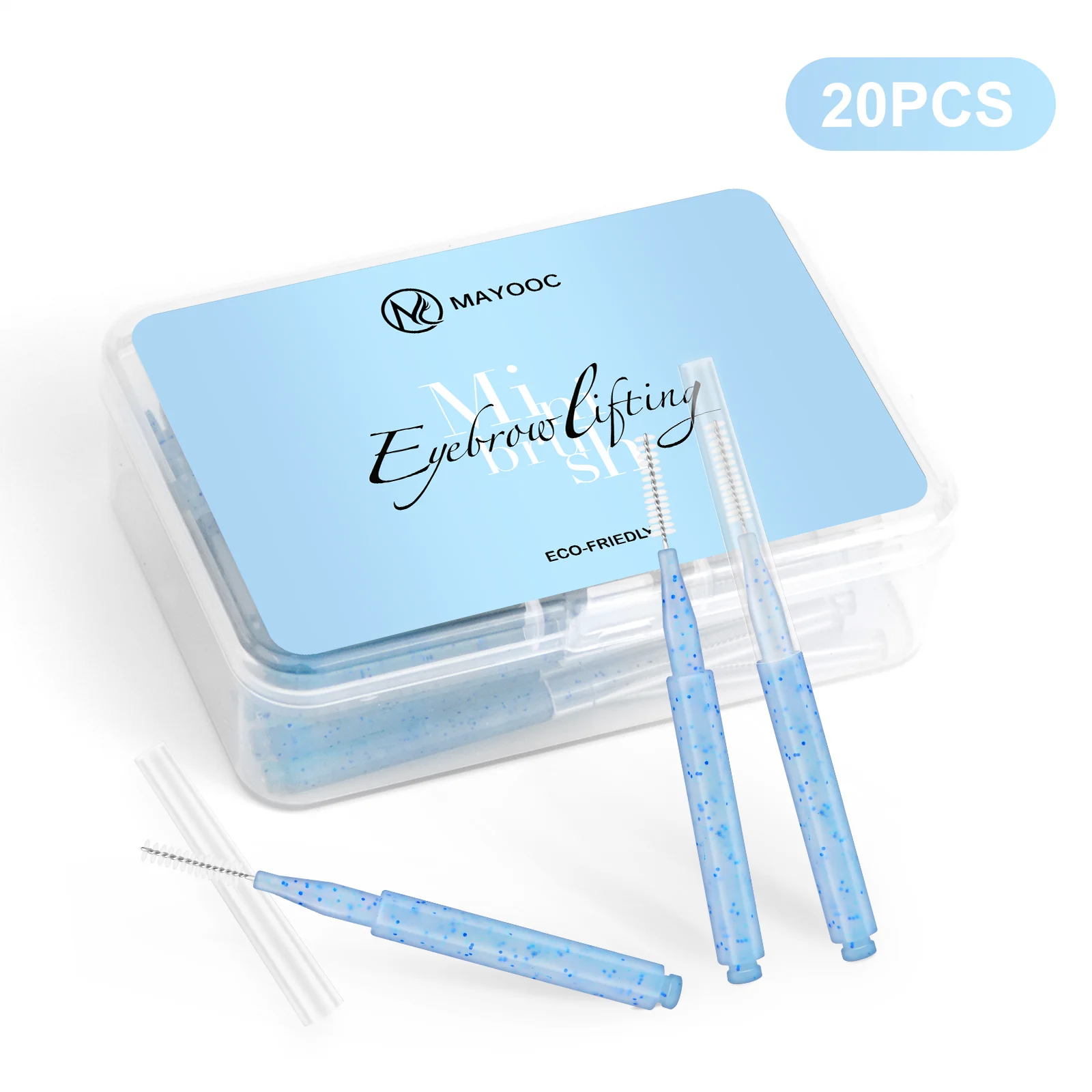 MAYOOC Mini Eyebrow Brush Brow Perm Brush Disposable Brow Lifting thumbnail 6