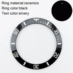Premium Luminous Ceramic Bezel Insert for 40mm X 31.7mm (1)