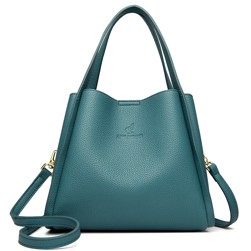 العلامة التجارية الأصلية حمل حقيبة جلدية فاخرة حقا...