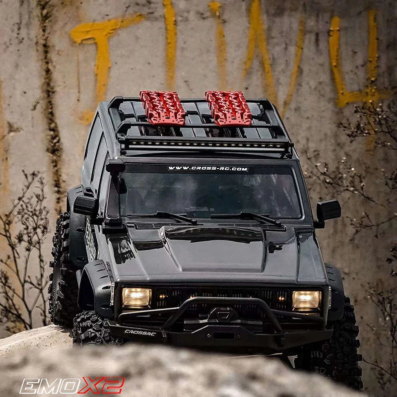 CROSSRC Remote Control Electric EMO X2 Big Lion 2024 Climbing Car Off-Road Vehicle 1:8 Differential Lock Two-Speed Door Bridge 5