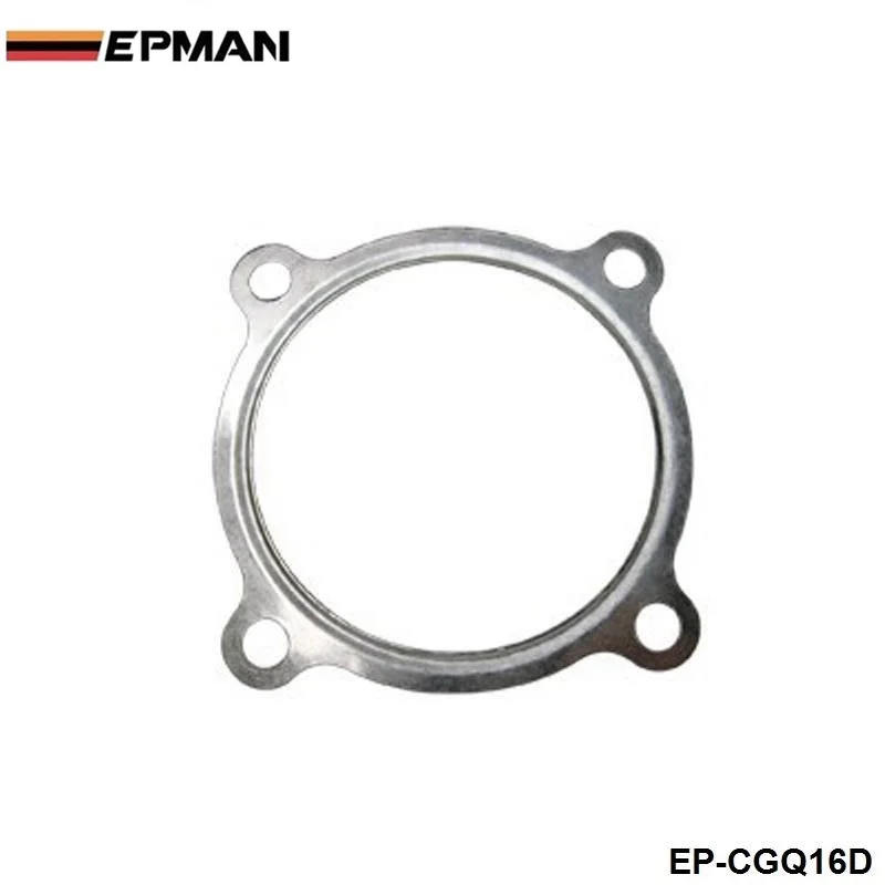 EPMAN 10PCS/LOT 3" 4 Bolt Turbo-Downpipe Iron Material Gasket Fits GT30 GT35 Turbochargers EP-CGQ16D