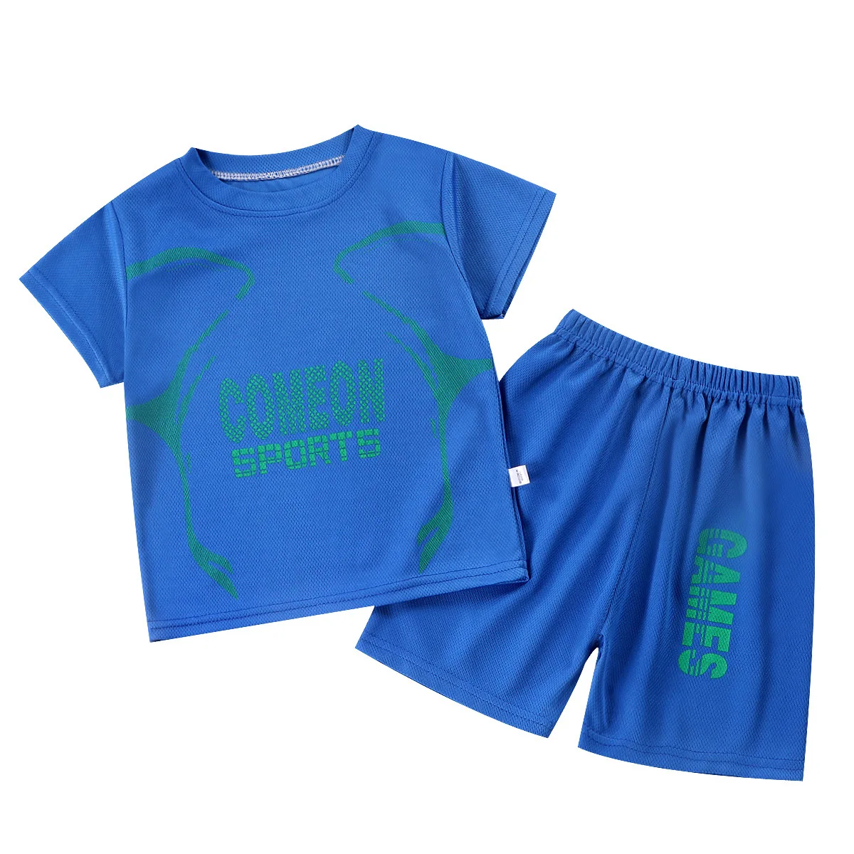 Summer Kids Basketball Sports Uniform Sets Boys Girls Short SleeveT-shirt Top and Shorts Buttom Outfit Baby Hip Hop Clothes