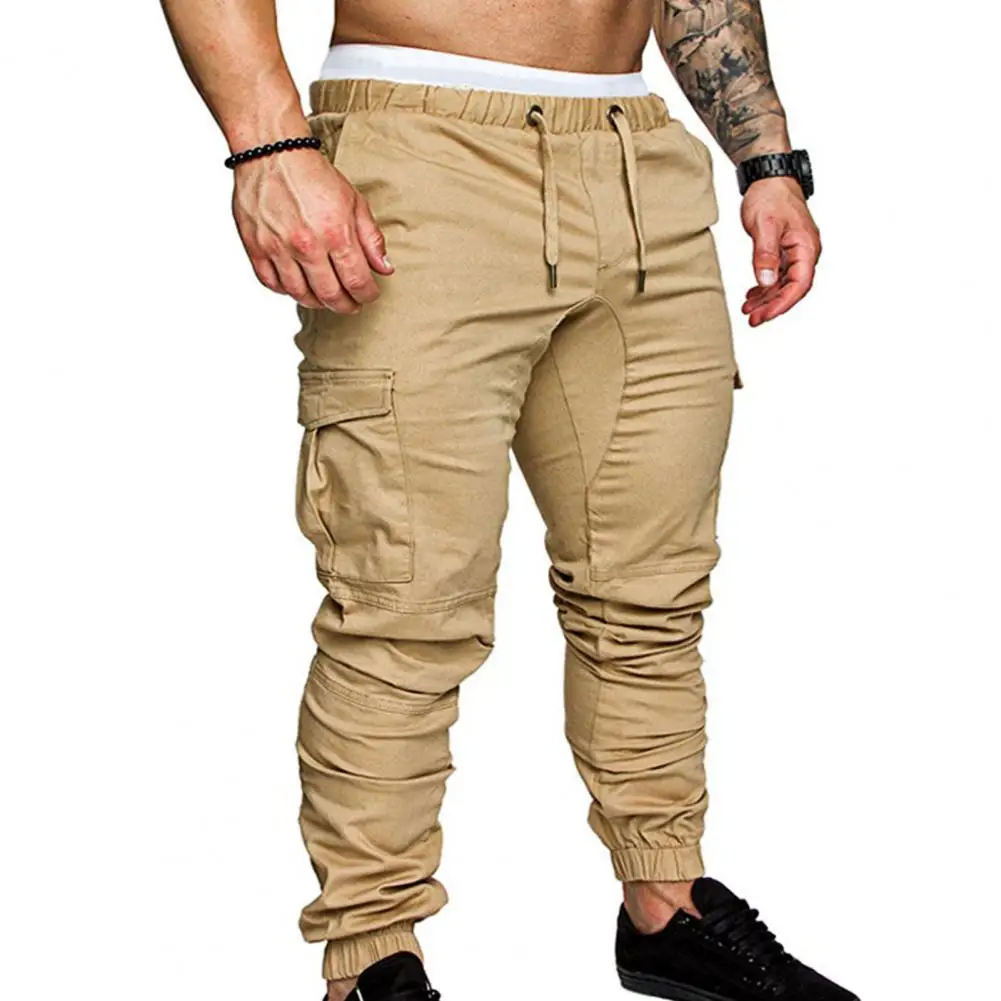 

Casual Men Pants Fashion Big Pocket Hip Hop Harem Pants Quality Outwear Sweatpants Soft Mens Joggers Men's Trousers pantalones