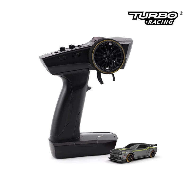TURBO RACING 1/76 C65 Full Scale RC Mini Remote Control Car Rear Drive Drift Car Professional Counterweight 2