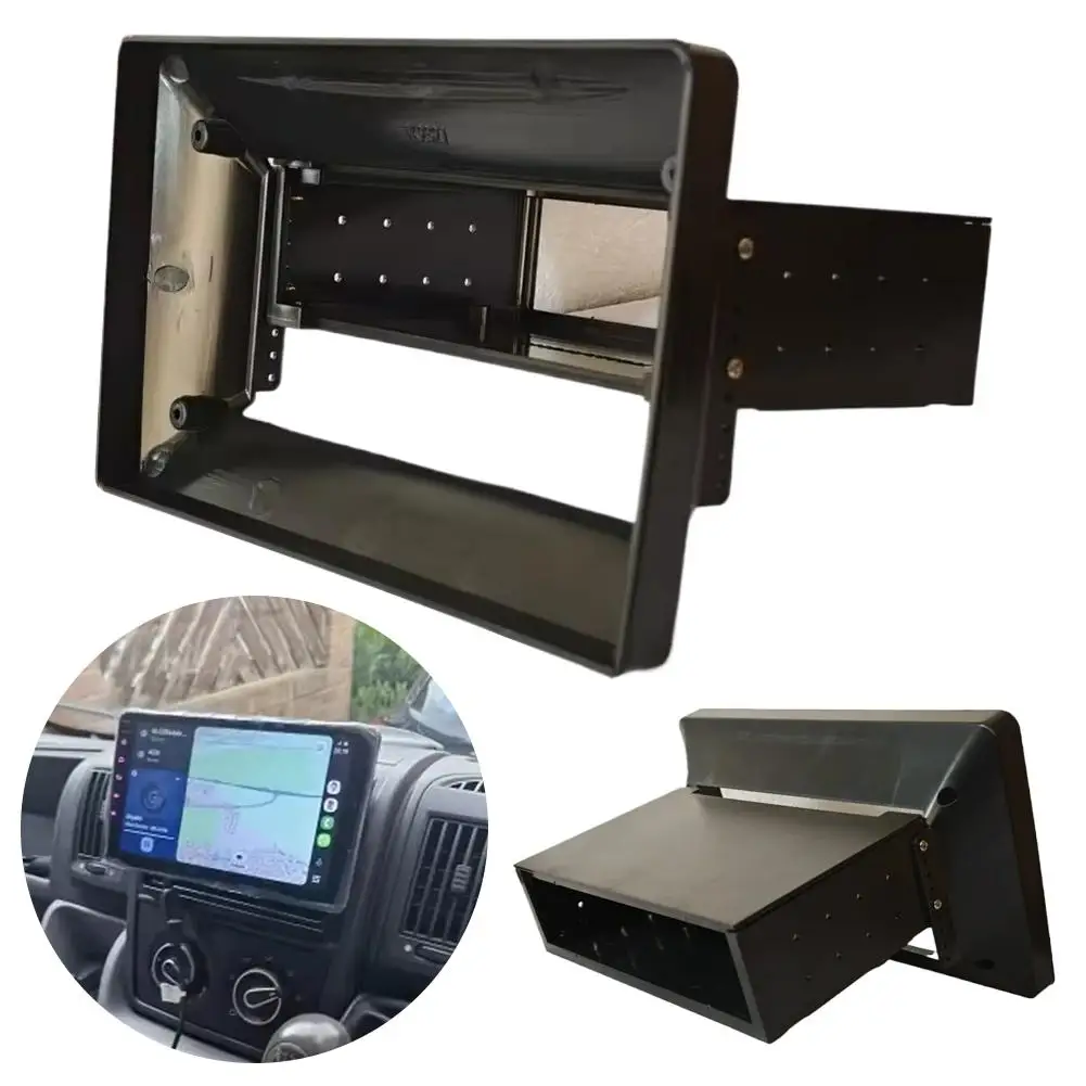 Black ABS Car Stereo Radio Fascia Touch Screen Autoradio