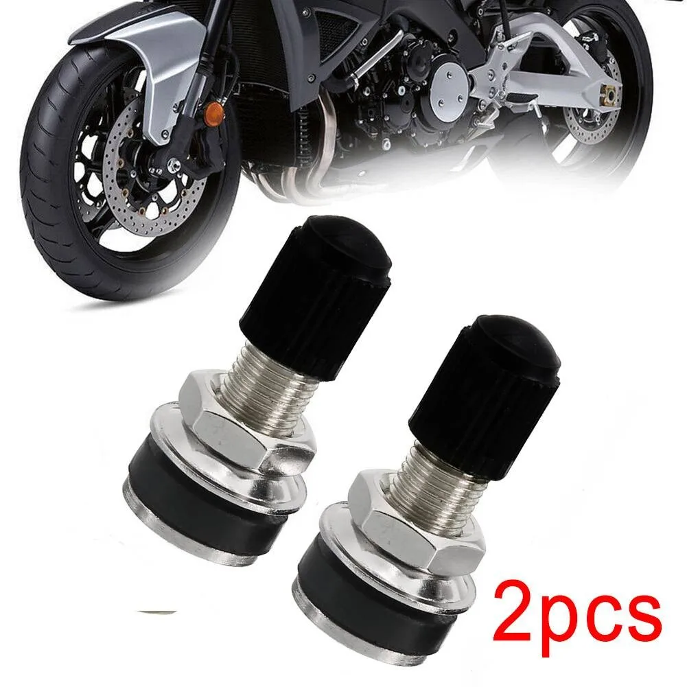 

2x 32mm Motorcycle Wheel Valve Universal Motorbike Scooter Tubeless Tyre Valve Dustcap Stem Cap Zinc Alloy Car Accessories