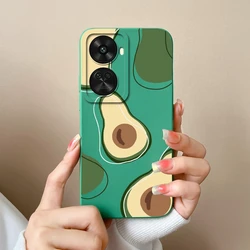 Avocado Green Shockproof Soft Silicone Phone Case - Lightweight & Stylish Back Cover for Huawei Nova 12 SE (TYG27)