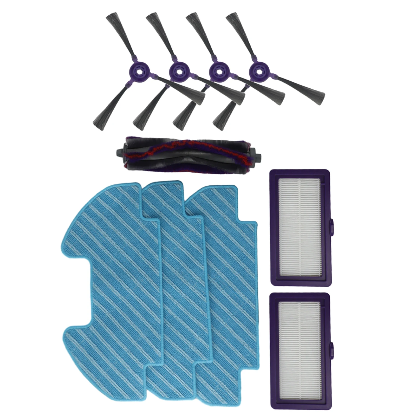 

Main Brush Filters Side Brushes Mop Cloth Kit For Samsung Powerbot-E VR05R5050WK Vacuum Cleaner Sweeping Parts Mopping Cloths