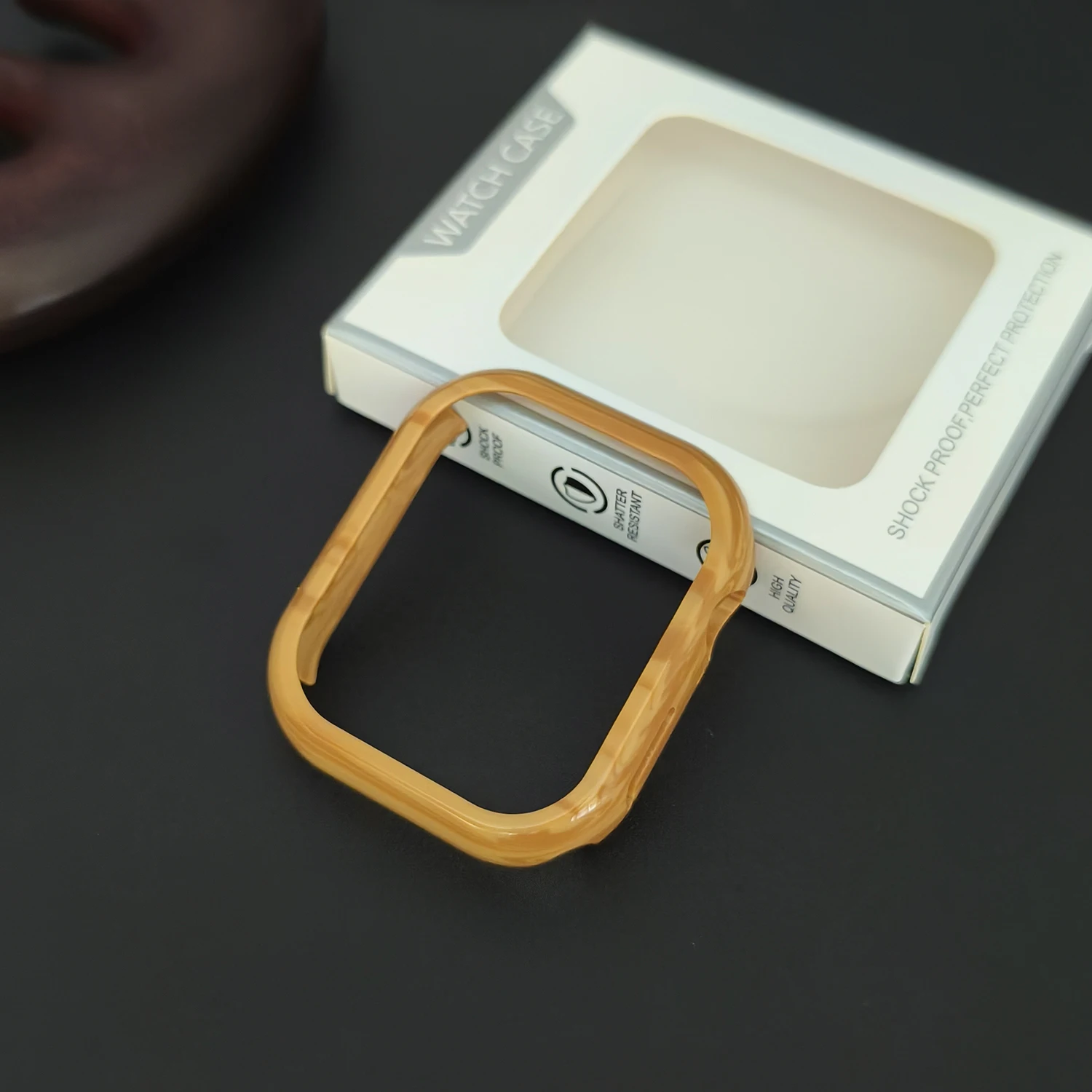 Buntes hohles Harz-Uhrengehäuse für Apple Watch S10 46 mm 45/44 mm 42 mm 40/41 mm 38 mm weibliches Uhrengehäuse Iwatch S9/8/7 – Detail 16