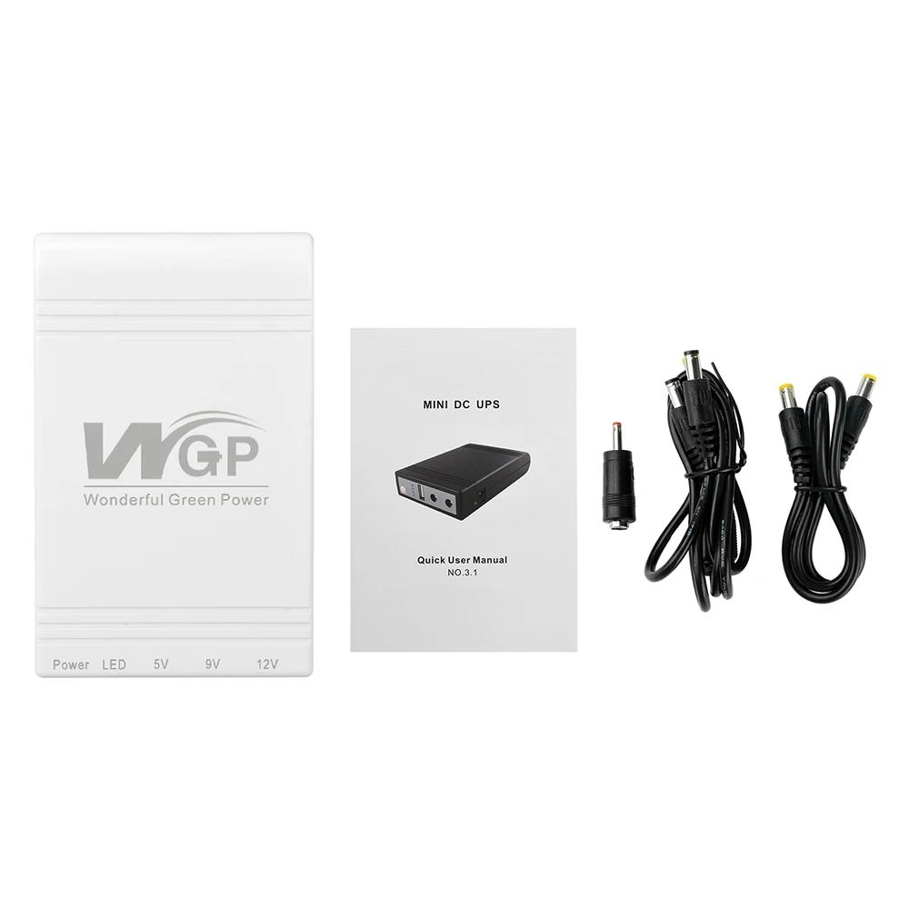 Mini UPS Kesintisiz Güç Kaynağı DC 5V9V12V 10400mAh Modem Router için Yedek Güç Bankası Mini Cihaz Ev Acil Durum Yedeklemesi