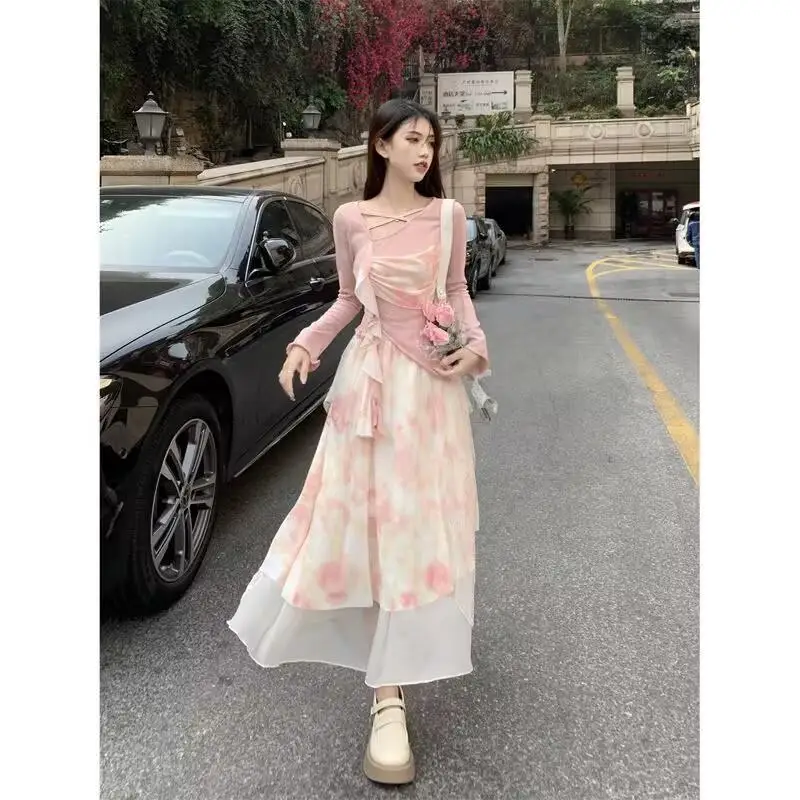 Женский комплект с юбкой