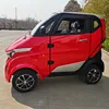 Adult Four Wheel Electric Vehicle Fast 40 km h 3 Seat Mini City Passenger Car With