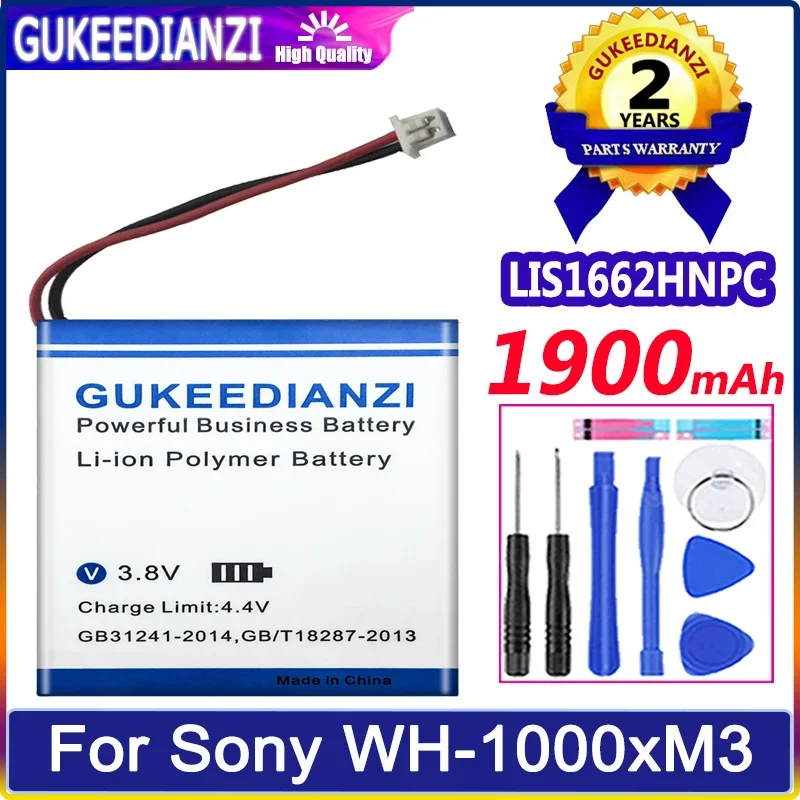 Nuova Batteria Bateria Lis1662Hnpc (Sp624038) 1900Mah Per Batteria Di Marca Sony Wh-Ch710N/B Wh-Xb900 Wh-Xb900N Wh-1000Xm3 Wh-1000Mx4
