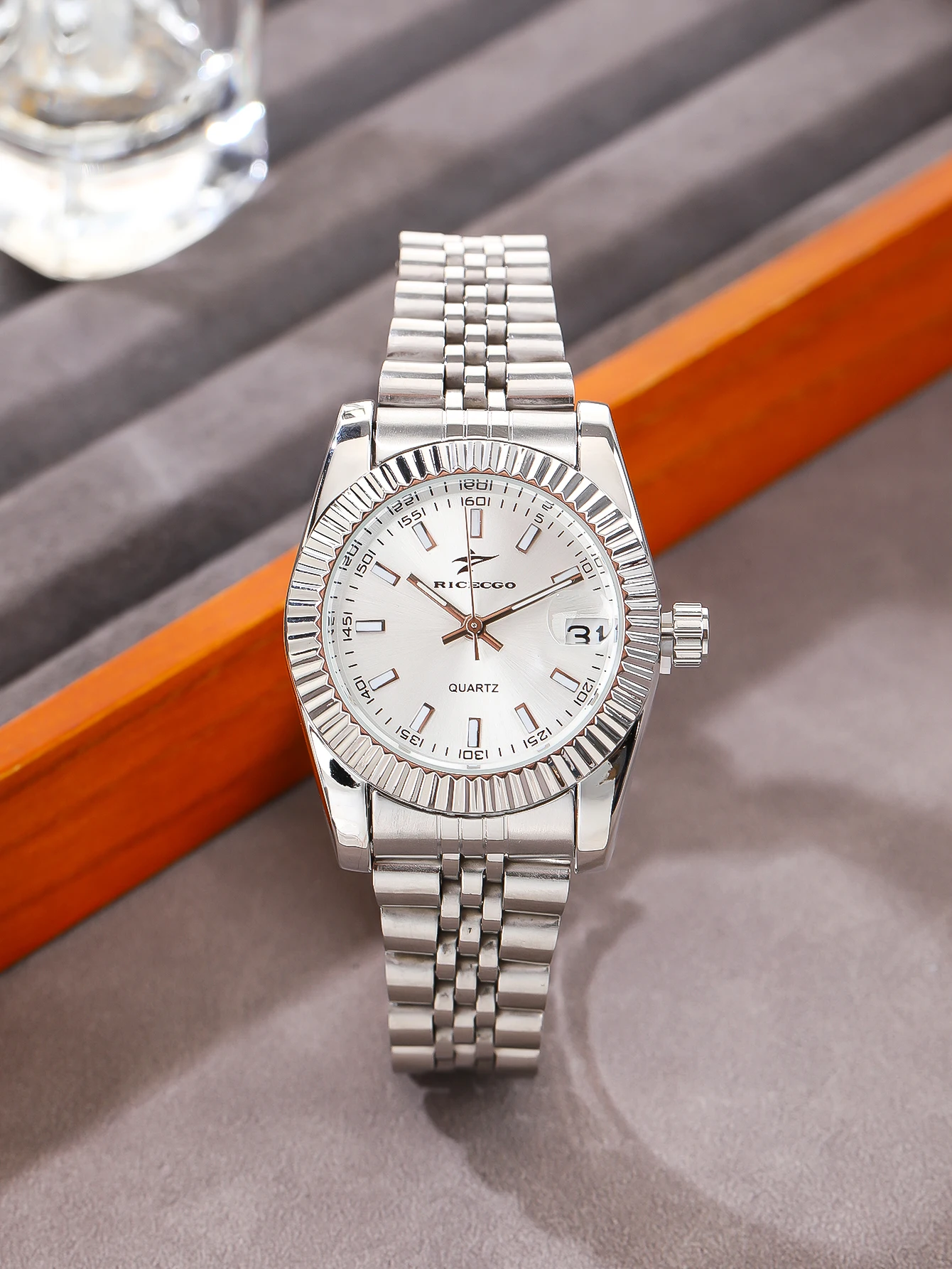 Fashion Woman Simple Quartz Wristwatch Classic Luxury Stainless Steel Watchband Ladies Watches Reloj Feminino WristWatch 3