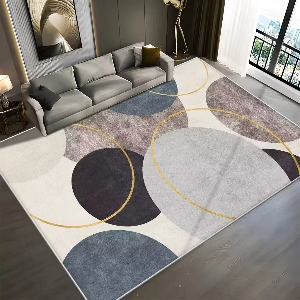 

Geometry carpet for living room Nordic Luxury Decoration rug Sofa Chair Side Floor Mat Rooms Lounge Rugs Soft tapis salon 러그 카페트