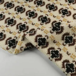 Luxurious Faux Lamb Wool Fabric for DIY Handmade Fashion and Craft Projects (2)