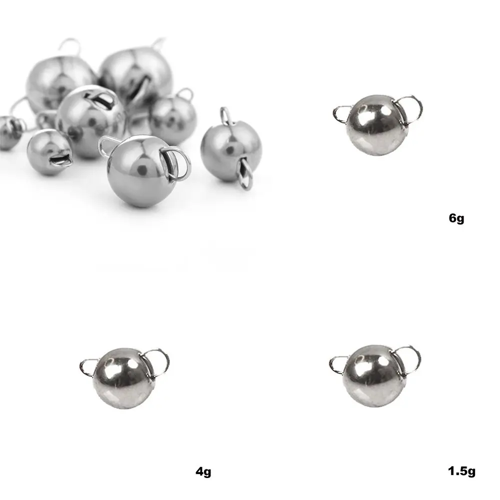 1 Stück Wolfram Cheburashka 0,6 g 1 g 1,5 g 2 g 3 g 5 g 7 g 8 g 10 g 12 g Swing Jig Head Deep Water Weight Soft Lure Baits für Soft Lure – Detail 8