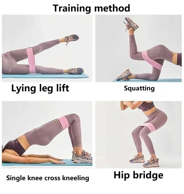 Rubber Bands for Fitness Sports Resistance Booty Bands Suspenders Resistance Exercise Pull Up Yoga Band Elastic Bodybuilding 5